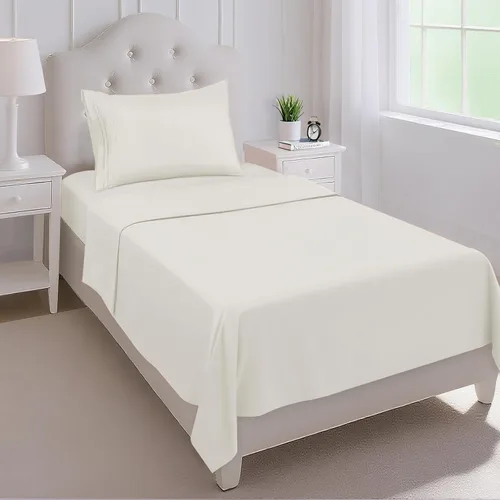 Vista 10 de Mejoroom Juego de sábanas tamaño individual – Sábanas individuales de Hotel Collection – Sábanas y fundas de almohada con sábana bajera de bolsillo