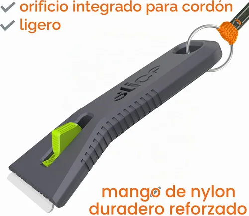 Vista 5 de Slice 10593 Regular - Auto-retráctil, Raspador Utilitario, Hoja de Cerámica se Retrae Automáticamente, Libre de Óxido, Seguro para los Dedos