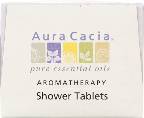Vista 5 de Aura Cacia Tabletas de ducha de aromaterapia, lavanda relajante 3 ea (paquete de 2)