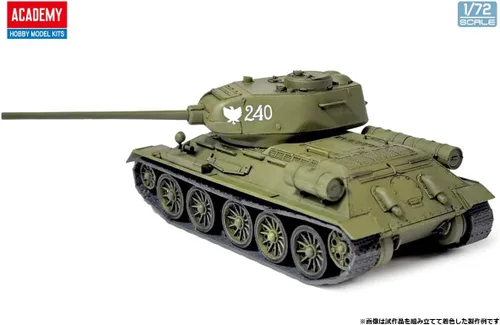 Vista 3 de Academy 13421 1/72 Ejército Soviético T-34-85 Modelo de plástico de tanque medio