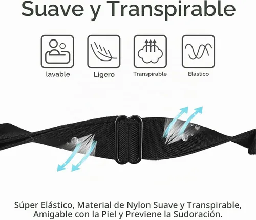Vista 3 de Bolesi Correas elásticas de nailon compatibles con Amazfit Active 2 (cuadradas)/Active 3 Premium/Active, paquete de 3 correas deportivas de repuesto