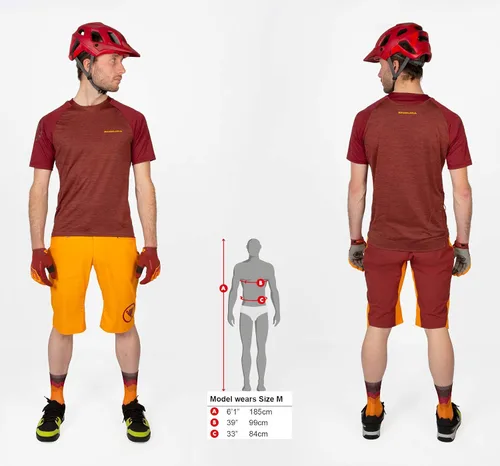 Vista 6 de Endura SingleTrack - Camiseta de ciclismo de manga corta para hombre