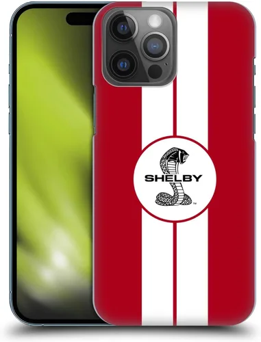 Vista 13 de Head Case Designs Shelby 1965 427 S/C - Carcasa rígida con licencia oficial para automóvil, compatible con Apple iPhone 14 Pro Max