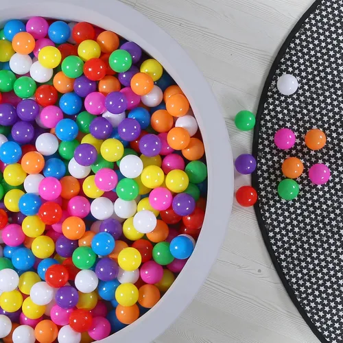 Vista 16 de GOGOSO Bolas para corral de bolas para niños pequeños plásticos accesorios a prueba de aplastamiento duraderos formas divertidas juguetes de baño