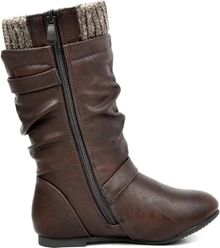 Vista 3 de DREAM PAIRS baby-girls Winter Boots