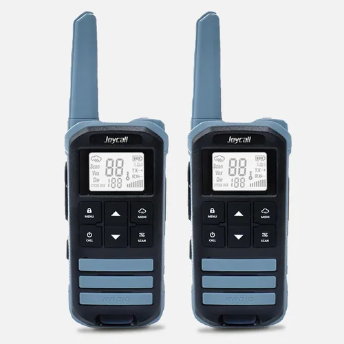 Vista 9 de Walkie Talkies de largo alcance para adultos con alerta meteorológica NOAA Walkie Talkies portátiles recargables 22 radios FRS bidireccionales Negro