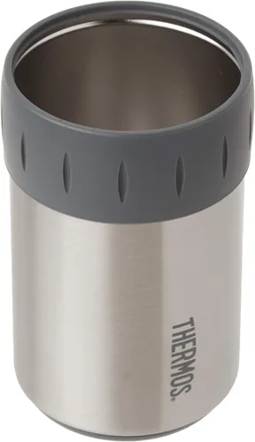 Vista 2 de Thermos Aislador de latas de bebidas de acero inoxidable para latas de 12 onzas