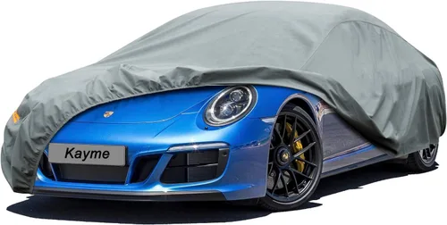 Vista 192 de Kayme Funda de Coche de Servicio Pesado Impermeable para Todo Tipo de Clima, Ajuste Personalizado para Tesla Model S, Cubierta Exterior Completa