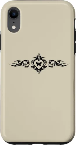 Vista 25 de Butterfly Heart Tattoo Fairycore y2k Grunge Egirl Aesthetic Case for iPhone 17
