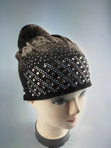Vista 8 de MSBRIC - Gorros de terciopelo para mujer, color 1933