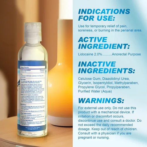 Vista 5 de Cleanstream Relax Lubricante a Base de Agua Lubricante sin perfume, sin fragancia para mayor comodidad y uso suave Compatible con juguetes