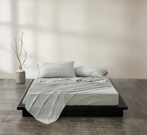 Vista 9 de Calvin Klein Home Modern Cotton Harrison - Sábana encimera de 1 pieza, tamaño Queen, algodón (Midnight)