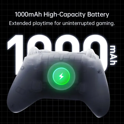 Vista 5 de Machenike G3V2 Bluetooth Controller for Pc/Switch/Ios/Android, Hall Effect Joysticks, RGB Lighting Gaming Controller,2 Programmable Buttons,1000mah