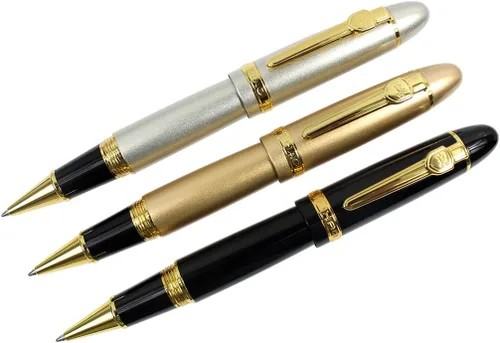 Vista 10 de Jinhao 159 Bolígrafo Rollerball negro pesado Big Pen 3 piezas en 3