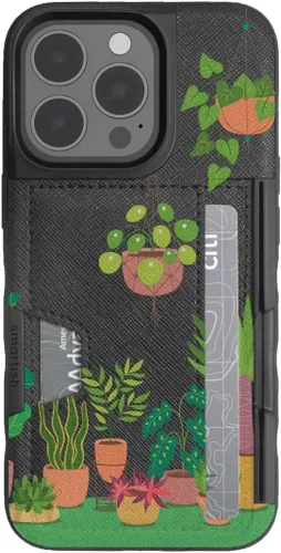 Vista 16 de Smartish - Personalidad espinosa - Funda tipo cartera para iPhone 15 - Wallet Slayer Vol 1 [delgado + protector] tarjetero - Compatible con iPhone 15