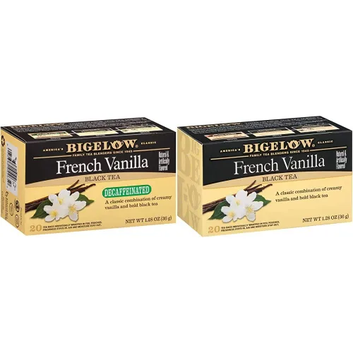 Vista 7 de Bigelow Tea Bolsas de té negro Earl Grey y descafeinado Earl Grey, 240 bolsas de té en total