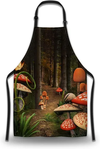 Vista 17 de Delantal de hornear para hombres, All You Need Is a Cupcake Craft Delantales para mujeres para cocina, cocina, restaurante, barbacoa, pintura