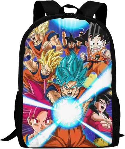Vista 9 de PINTUCLOO Mochila de anime japonés, mochila casual, mochila casual impresa en 3D, mochila simple de gran capacidad, Color 2, Mochilas de viaje