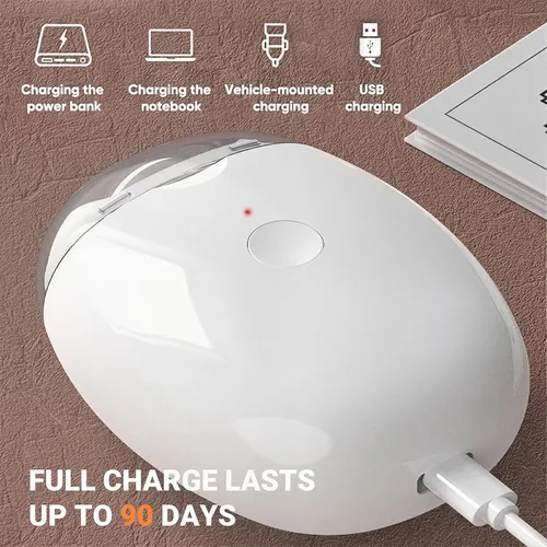 Vista 8 de Saker 2026 - Cortaúñas eléctrico automático y recortador, recortadora de uñas recargable de 3 velocidades con batería de larga duración, cortaúñas