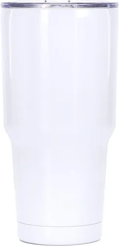 Vista 11 de Muka Vaso de acero inoxidable de 30 onzas con tapa resistente, taza de viaje aislada de doble pared, color azul rey Azul Real