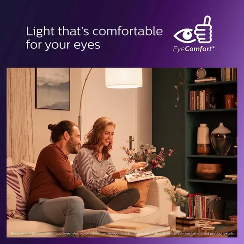 Vista 8 de PHILIPS LED 150-100-50W A21 paquete de 1 bombilla blanca suave de 3 vías (2700K) 2150-1600-620 lúmenes (18.5-13-6W = 150-100-50W) esmerilada sin