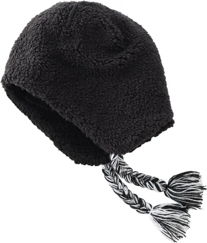 Vista 7 de Home Prefer Gorro de invierno con forro de sherpa para niños y niñas pequeñas con solapa para las orejas