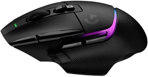 Vista 9 de Logitech G Mouse inalámbrico 502 X Plus para juegos (negro) con sistema de carga inalámbrico PowerPlay y concentrador USB 3.0 de 4 puertos
