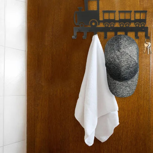 Vista 9 de Alipis Ganchos para colgar en la pared, 8 ganchos decorativos de metal para colgar en la pared, ganchos para colgar en la pared, ganchos para colgar