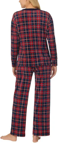 Vista 3 de Nautica Conjunto de pijama de forro polar de 2 piezas para mujer
