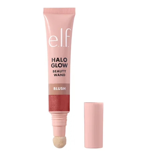 Vista 8 de e.l.f. Halo Glow Varita de Belleza para Rubor, Varita de Rubor Líquido para Mejillas Radiantes y Sonrojadas, Infundida con Escualano, Vegana y Libre