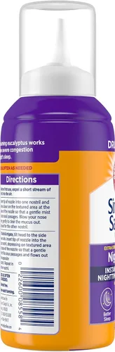 Vista 13 de ARM & HAMMER Simply Saline Spray Nocturno Sin Medicamentos para la Congestión Nasal por la Noche, Extra Fuerte, Eucalipto Calmante, Seguro de Usar