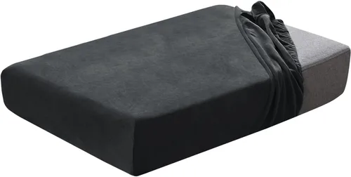 Vista 18 de Juego de fundas de cojín para asiento de sofá, fundas de cojín de terciopelo elástico, repuesto para cojines individuales con tela elástica Aguacate