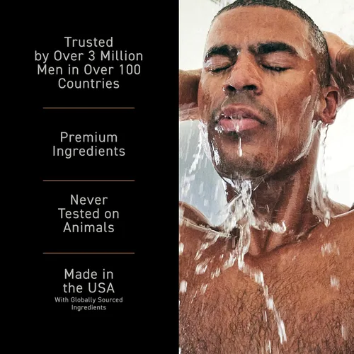 Vista 7 de Brickell - Limpiador facial de carbón purificador para hombres, limpiador facial diario natural y orgánico, 8 onzas, perfumado