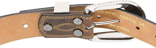 Vista 3 de Ariat la grasa de la mujer Distressed Cinturón de piela10004610