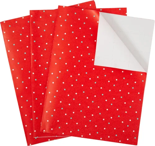 Vista 35 de The Gift Wrap Company 58-189227 Juego de hojas de papel para envolver regalos con diseño de animales de fiesta, 30 x 23 pulgadas, multicolor, 3