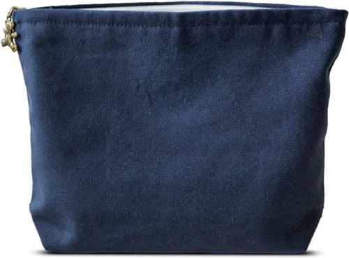 Vista 23 de HAPPYHEIDI Bolsa de maquillaje grande bolsa de cosméticos de viaje, bordado Teabreak Negro Floral