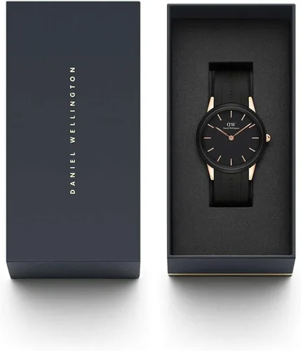 Vista 5 de Daniel Wellington Reloj icónico de goma de oro