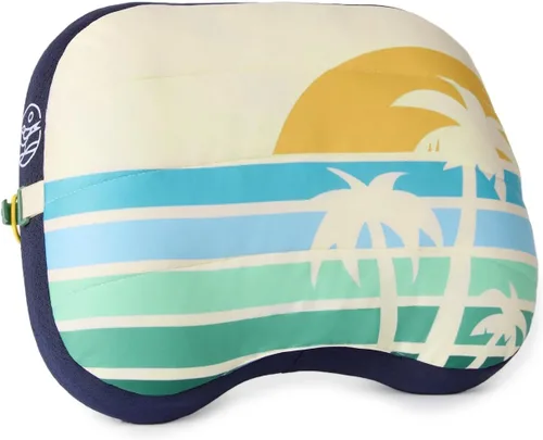 Vista 16 de Ballast Almohada de playa, cómoda, duradera y compacta, se mantiene en playas ventosas con bolsa de arena patentada, almohada inflable para playas