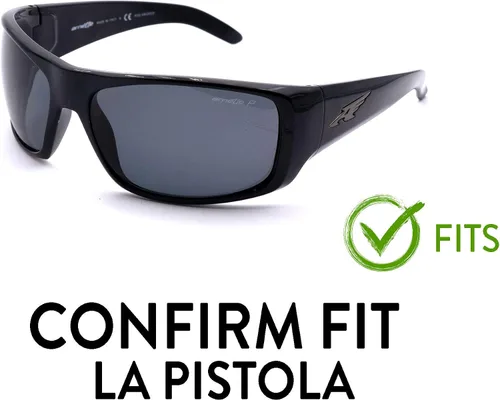 Vista 2 de Apex Lenses Polarized Replacement Lenses for Arnette La Pistola AN4179 Sunglasses