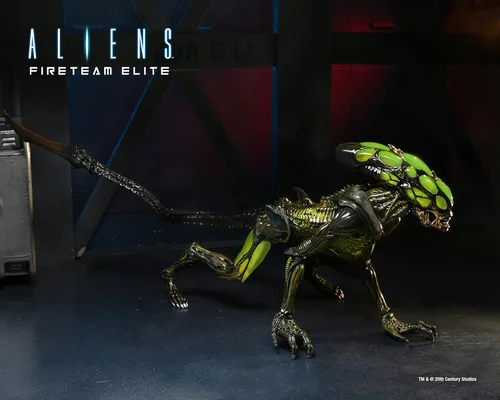 Vista 5 de NECA - Figura de acción Aliens Fireteam Elite Burster Alien de 7 pulgadas