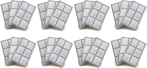 Vista 6 de Nispira Repuesto de filtro de agua de carbón prémium compatible con fuente Drinkwell Platium para mascotas, 12 paquetes