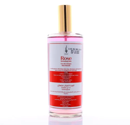 Vista 2 de Hemani Rose Refreshing Mist 250ML I Refrescante todo en una niebla I Uso múltiple