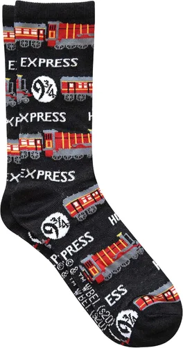 Vista 3 de Hyp Harry Potter Hogwarts Express Platform 9 34 - Calcetines para hombre, paquete de 2 pares, Multi