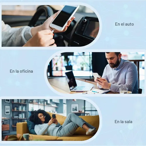 Vista 6 de Cargador para iPhone [certificado Apple MFi] 5 unidades de cable Lightning de 10 pies de largo, carga rápida, sincronización de datos de alta