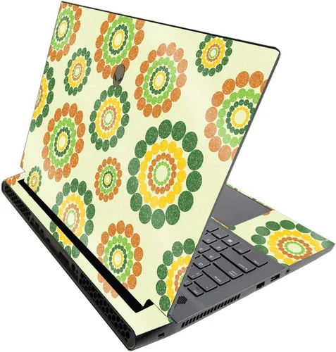 Vista 30 de MightySkins - Skin brillante con purpurina para Alienware M17 R3 (2020) y M17 R4 (2021) - Diversión de los años 90 Acabado duradero con purpurina