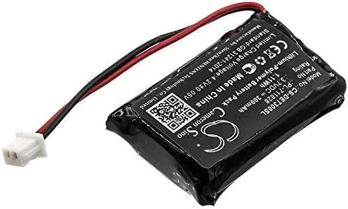 Vista 2 de 3.7V BL-100 PL-711828N BP-504 BP37TR PL-711828 Batería 300mAh Reemplazo para Educador ET-400Receptor RX-090Receptor PE-902Receptor EZ-900Receptor