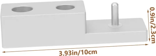 Vista 5 de Mipcase 2 unids herramienta para moldear la barba, soporte de pared recto de la maquinilla de afeitar soporte práctico del baño
