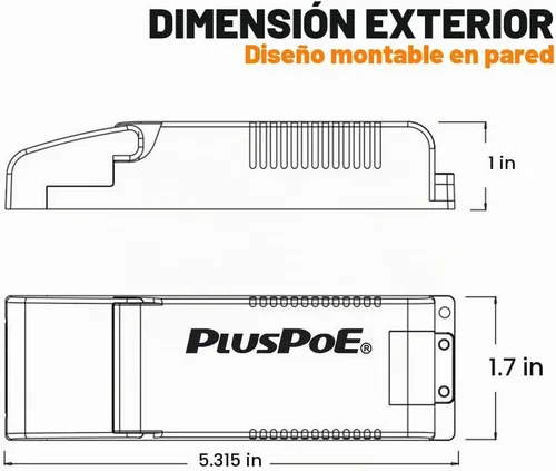 Vista 5 de Transformador regulable de 20 W, fuente de alimentación LED magnética PLUSPOE de 12 V para iluminación LED constante de 12 V 12V20W