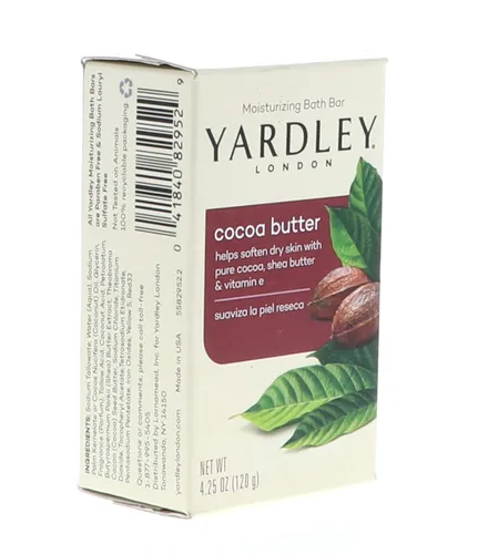 Vista 8 de Yardley Barra de baño de manteca de cacao 4 oz (paquete de 2)