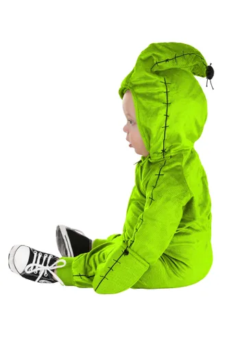 Vista 3 de Disfraz Deluxe de Oogie Boogie de Pesadilla Antes de Navidad para Bebés Multicolor
